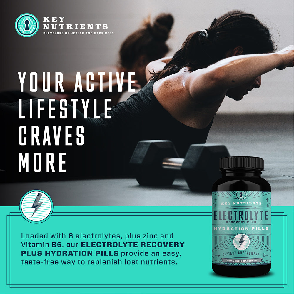 Electrolyte Hydration Pills (capsule form)