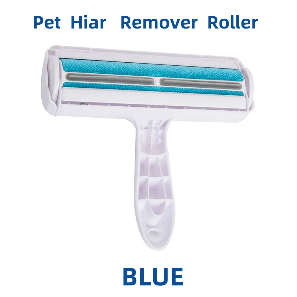 Pet Hair Remover Roller - Dog & Cat Fur Remover with Self-Cleaning Base - Efficient Animal Hair Removal Tool - Perfect for Furni