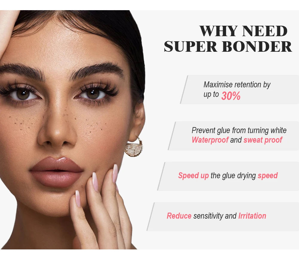 NATUHANA Lashes Super Bonder For Eyelash Extension Quick Drying Long Last Grafting Eyelash Glue EyelashesAdhesive Suppliers