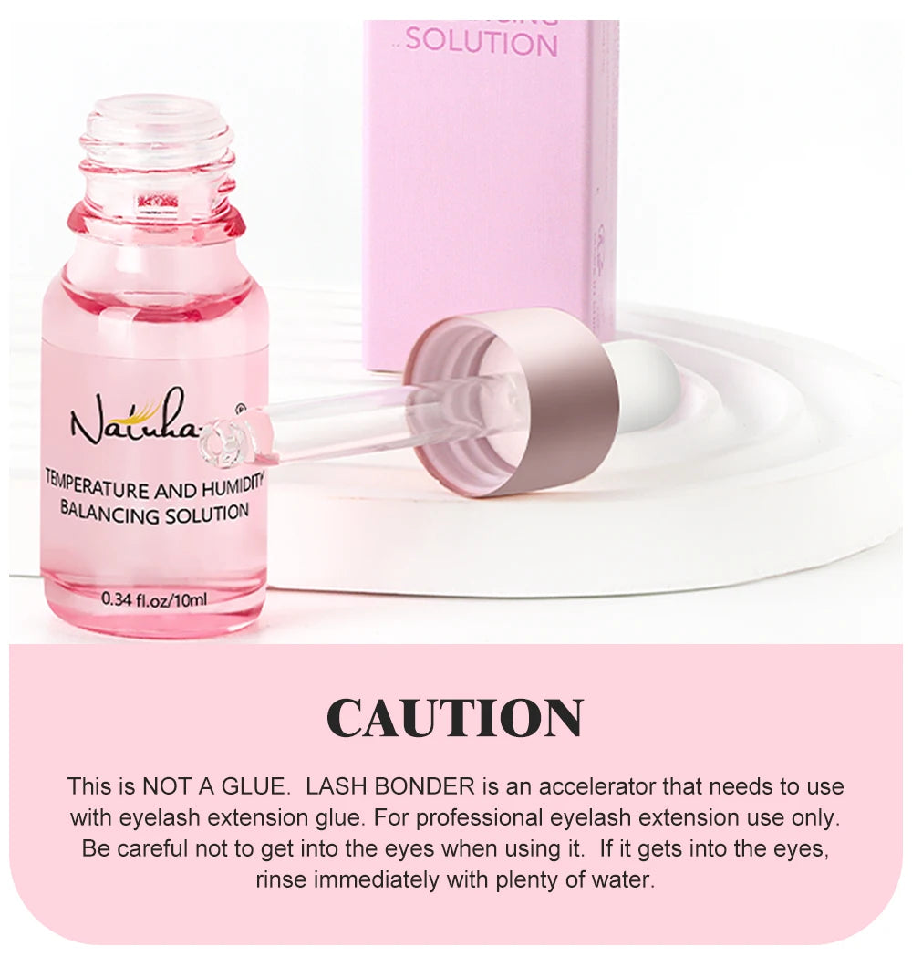 NATUHANA Lashes Super Bonder For Eyelash Extension Quick Drying Long Last Grafting Eyelash Glue EyelashesAdhesive Suppliers