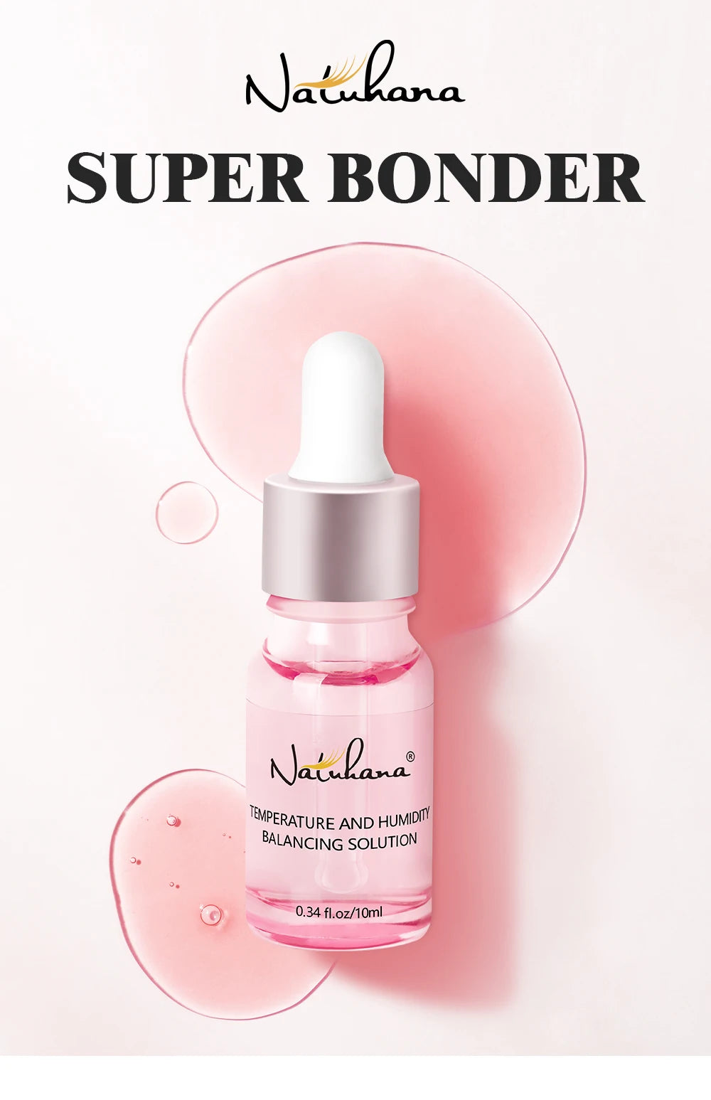 NATUHANA Lashes Super Bonder For Eyelash Extension Quick Drying Long Last Grafting Eyelash Glue EyelashesAdhesive Suppliers